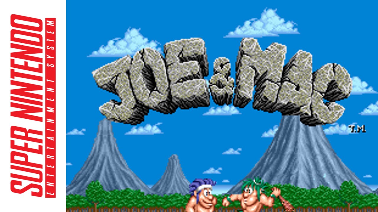 [SNES] Joe & Mac (1991) Longplay (2 Players)