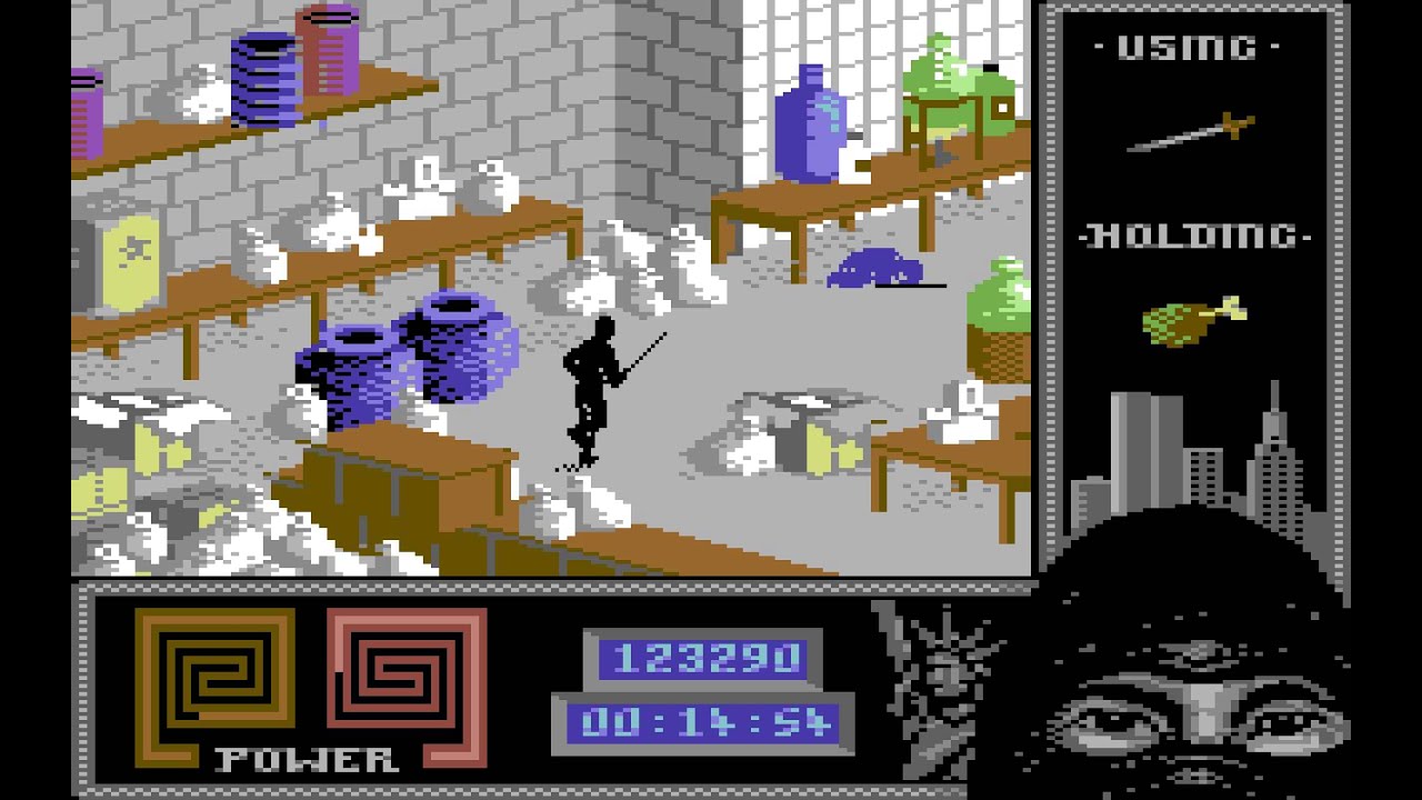 Last Ninja 2 Longplay (C64) [50 FPS]
