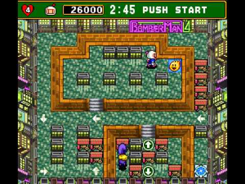 SNES Longplay [099] Super Bomberman 4
