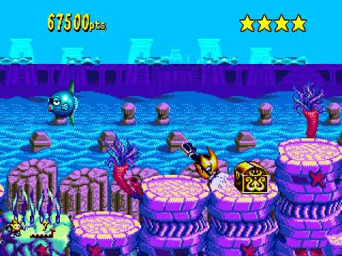 Ristar (1995 - Mega Drive) - Longplay