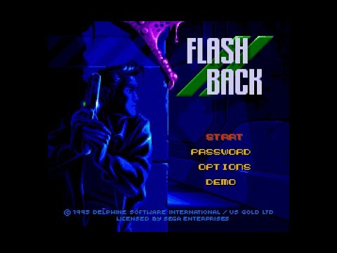 Mega Drive Longplay [308] Flashback: The Quest for identity