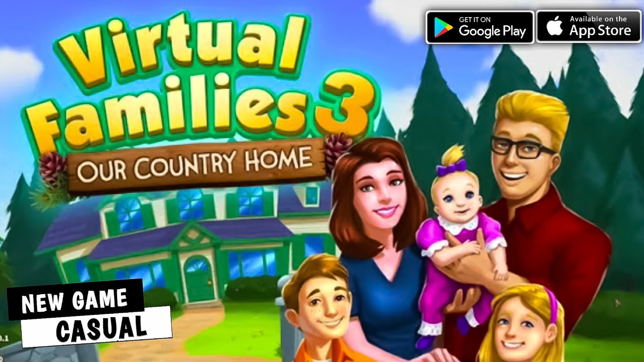Virtual Families 3 - Gameplay Trailer  - (Android, iOS)
