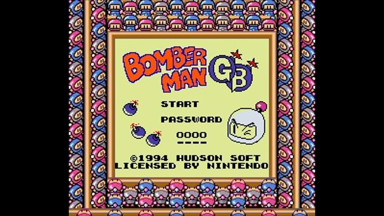 [GB] Bomberman GB (J) / Wario Blast: Featuring Bomberman! (USA) (1994) Longplay