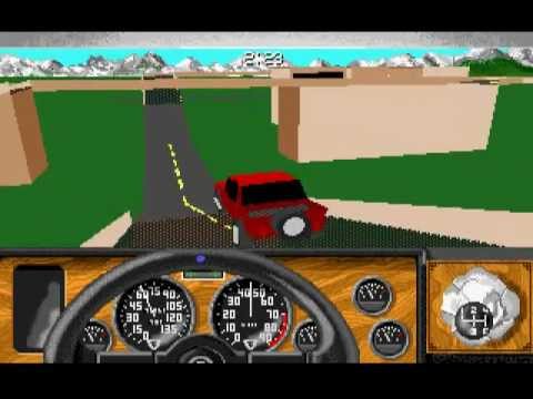 DOS - Stunts (1990, Distinctive Software)