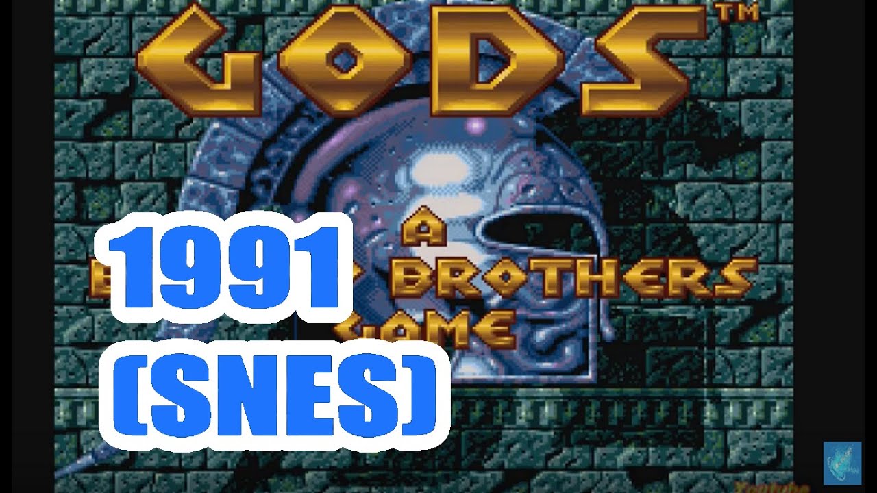 1991 Gods  (SNES) Game Playthrough Retro game