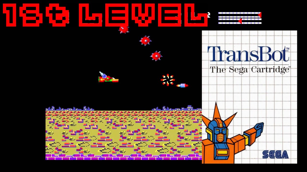 Transbot (1985, Master System) - 1st Level