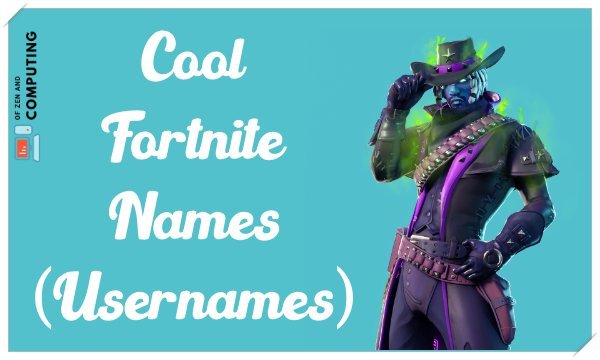 Unused Cool Names For Fortnite