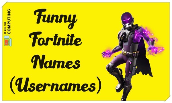 Really Cool Names For Fortnite