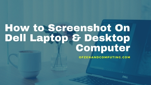 How to Screenshot On Dell Laptop & Desktop Computer