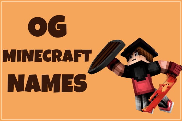 4100+ Cool Minecraft Names 2021 (Not Taken) 6 Og Minecraft Names Not Taken 2020