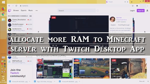 how to allocate more ram minecraft twitch launcher how to allocate more ram minecraft twitch launcher