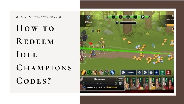 How to Redeem Idle Champions Codes? 
