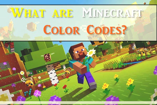 ¿Qué son los códigos de color de Minecraft?