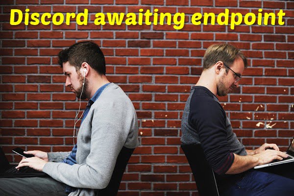 What does Awaiting Endpoint Mean on Discord?