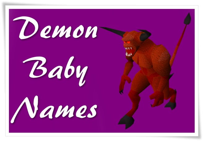 Demon Baby Names (2022)