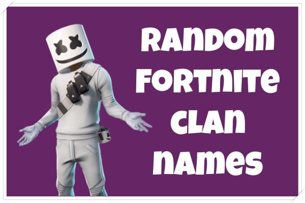 good fortnite clan names sweaty