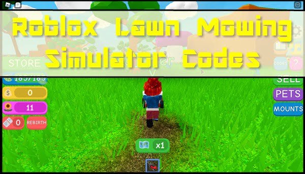 roblox mowing