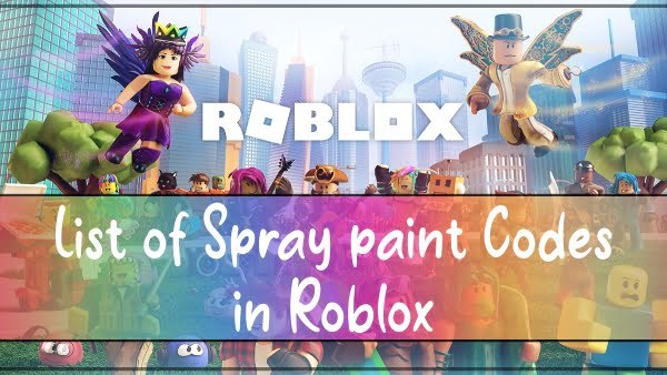 440+ Roblox Spray Paint Codes (November 2022): Working IDs