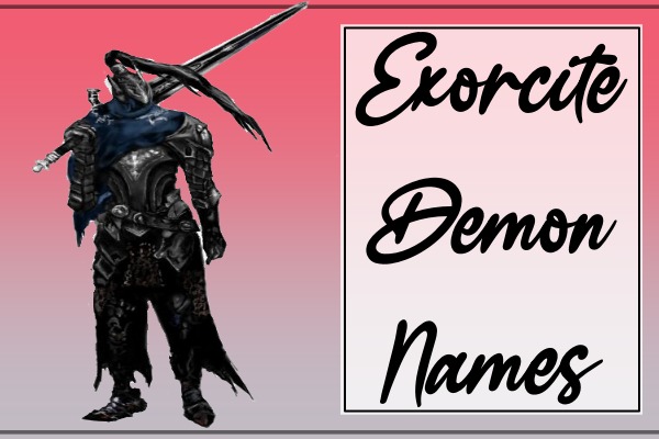 Exorcite Demon Names (2022)