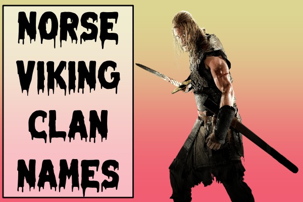 Norse Viking Clan Names (2022)
