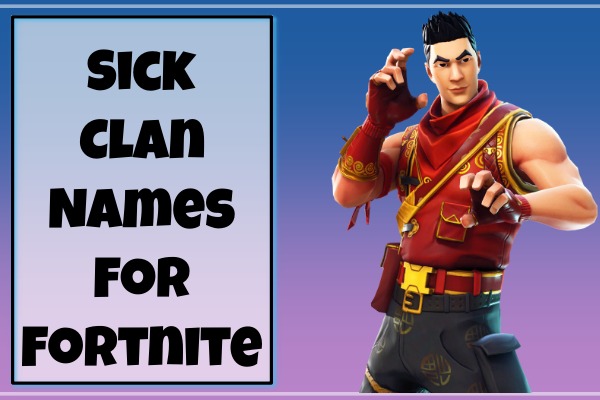 3 Letter Clan Names For Fortnite