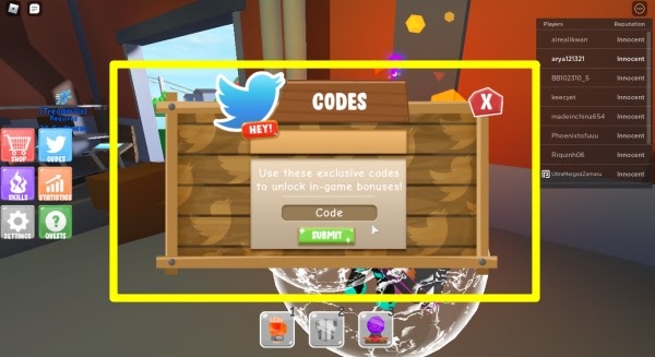 Roblox Power Simulator Codes Window