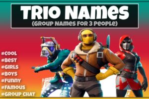 Good Trio Names - Group Chat Names for 3 People (2022)