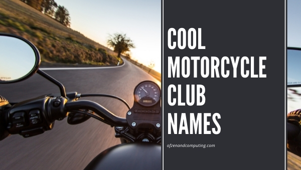 Cool Motorcycle Club Names Ideas (2025)