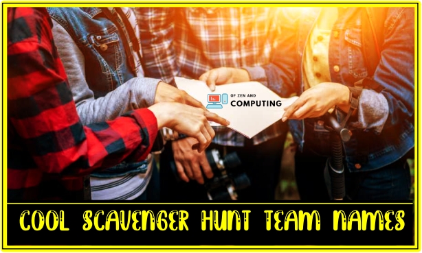 900+ Best Scavenger Hunt Team Names (2023) Treasure Hunt Event