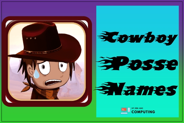 Cowboy Posse Names (2022)