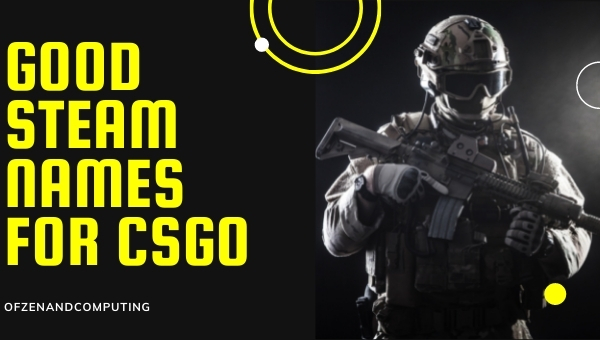 Good Steam Names For CSGO (2025)
