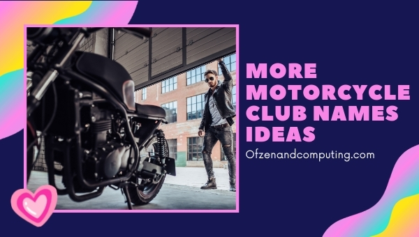 More Motorcycle Club Names Ideas (2025)