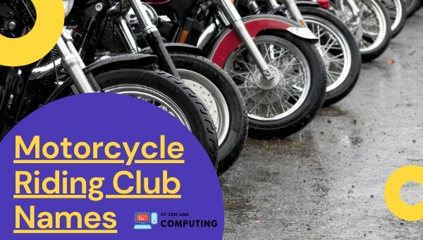 Motorcycle Riding Club Names Ideas (2025)