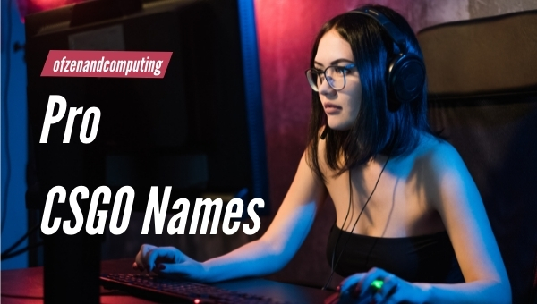 Pro CSGO Names Ideas (2025)