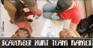 Best Scavenger Hunt Team Names (2022) Treasure Hunt Event