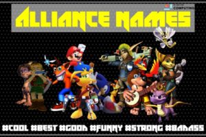 Cool Alliance Names (2022): Good, Badass, Funny