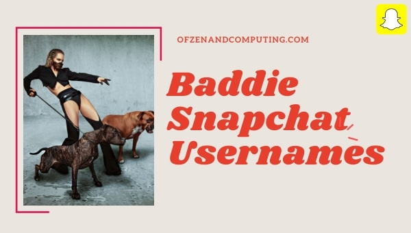 Baddie Snapchat Usernames Ideas (2025)