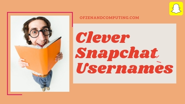 Clever Snapchat Usernames Ideas (2025)