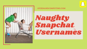 7900+ Good Snapchat Usernames Ideas (2026) Cool, Cute Names