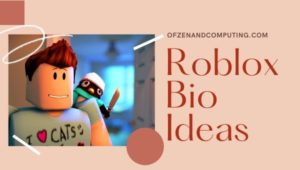 Roblox Bio Ideas (2022): Funny, Cute, Cool, Good