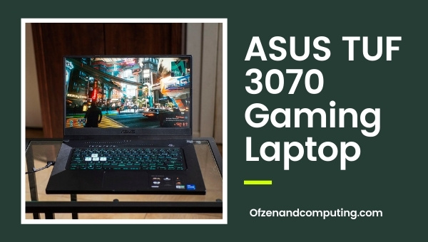 ASUS TUF 3070 Gaming Laptop