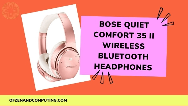 Bose Quiet Comfort 35 II Wireless Bluetooth Headphones