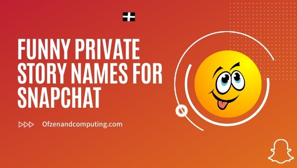 Funny Private Story Names for Snapchat (2022)