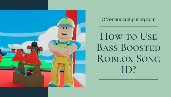 How to Use Bass Boosted Roblox Song ID?