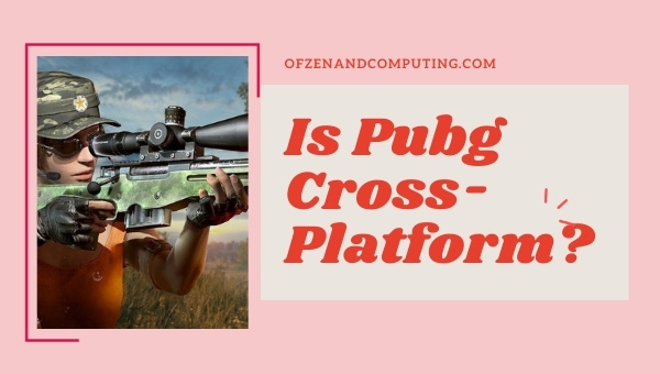 is pubg cross platform is pubg cross platform