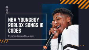 NBA YoungBoy Roblox ID Codes (2022): Song / Music ID Codes