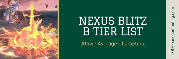 LoL Nexus Blitz B Tier List (2022)
