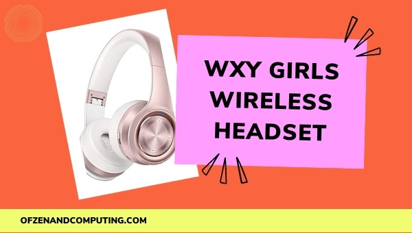 WXY Girls Wireless Headset
