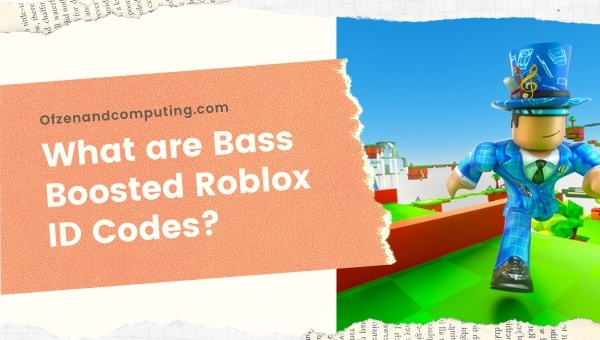 What are Bass Boosted Roblox ID Codes?