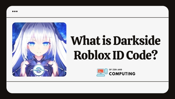 What is Darkside Roblox ID Code?